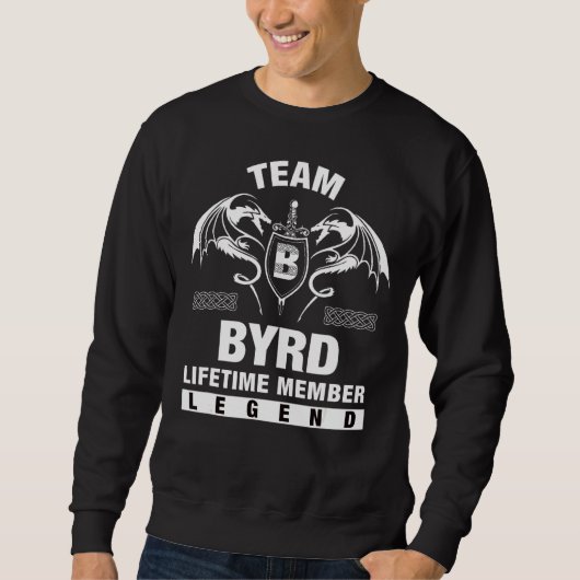 Team Byrd Lifetime Lid Trui (Voorkant)