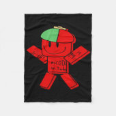 Team C00lkidd Doe Vandaag mee Grappige Trending Qu Fleece Deken (Voorkant)