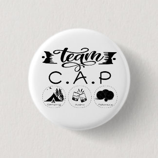 Team C.A.P Camping Apero Pétanque Ronde Button 3,2 Cm