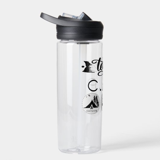 Team C.A.P Camping Apero Pétanque Waterfles (Rechts)