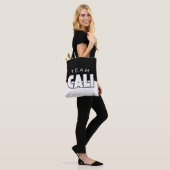 Team Cali herbruikbare boodschappentas Tote Bag (Op model)