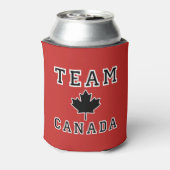 Team Canada Blikjeskoeler (Blikje Achterkant)