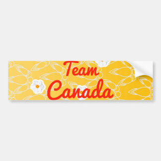 Team Canada Bumpersticker