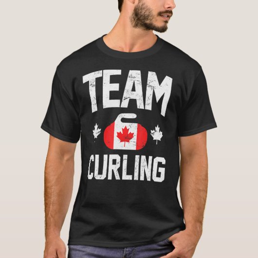 Team Canada Curling T-shirt (Voorkant)