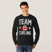 Team Canada Curling T-shirt (Voorkant volledig)