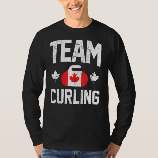 Team Canada Curling T-shirt (Voorkant)