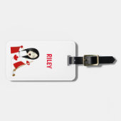 Team Canada Hockey Fan Bag & Luggage Bagagelabel (Voorkant horizontaal)