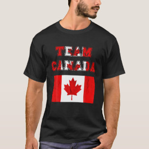 Team Canada Maple Leaf Canada Canadian Roots Canad T-shirt