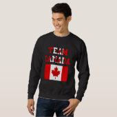 Team Canada Maple Leaf Canadian Soccer Team Canada Trui (Voorkant volledig)