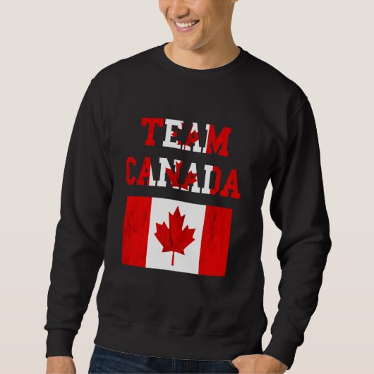 Team Canada Maple Leaf Canadian Soccer Team Canada Trui (Voorkant)
