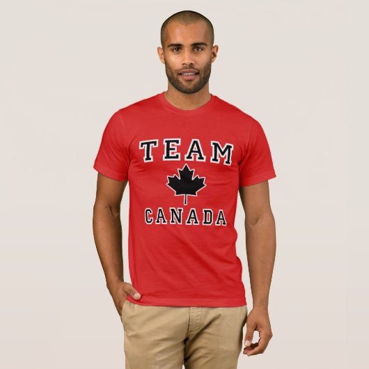 Team Canada T-shirt (Voorkant volledig)