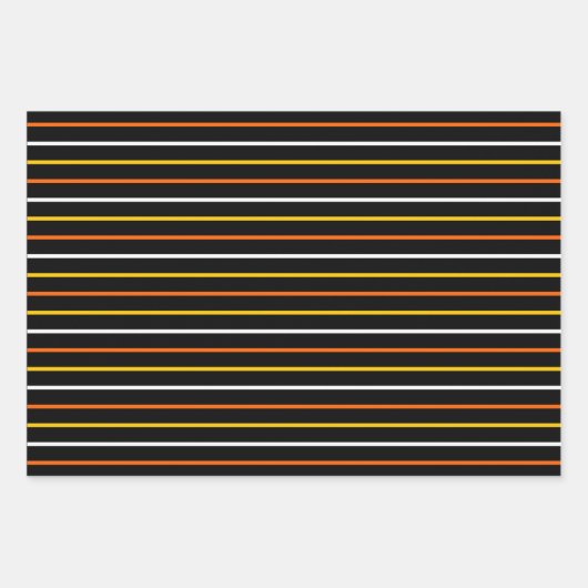 Team Candy Corn Halloween Inpakpapier Vel (Voorkant 2)