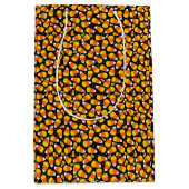 Team Candy Corn Halloween Medium Cadeauzakje (Voorkant)