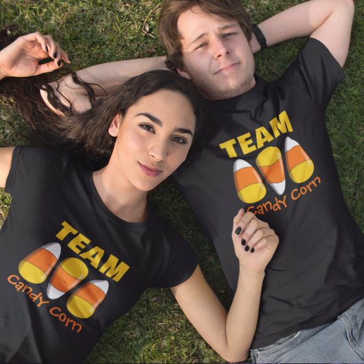 Team Candy Corn Halloween T-shirt