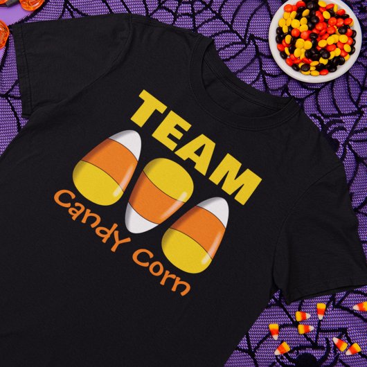 Team Candy Corn Halloween T-shirt