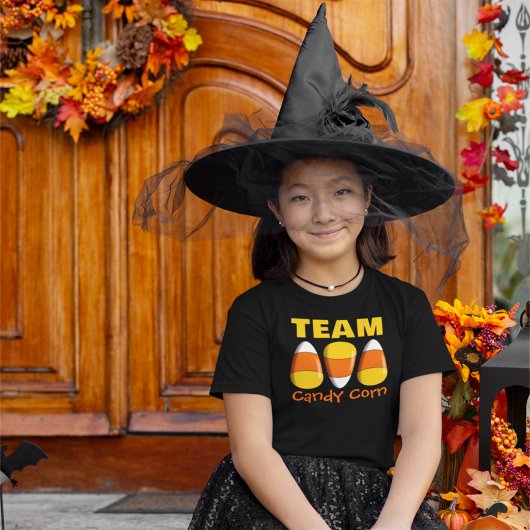 Team Candy Corn Halloween T-shirt