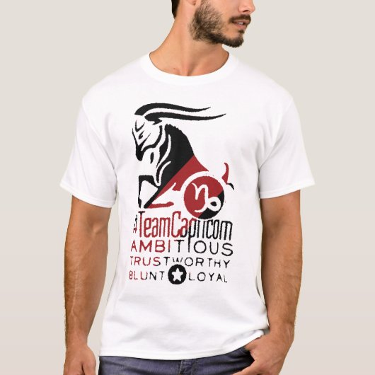 Team Capricorn T-shirt (Voorkant)