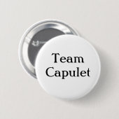 "Team Capulet"-Button Ronde Button 5,7 Cm (Voorkant /achterkant)