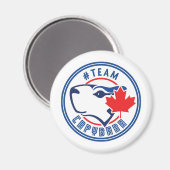 Team Capybara Magnet (Voorkant / Achterkant)