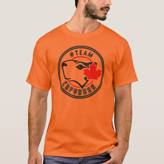 Team Capybara T-shirt (Voorkant)
