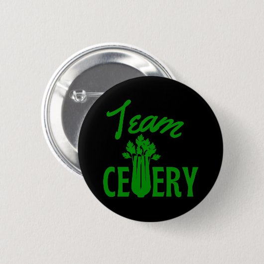 Team Celery Ronde Button 5,7 Cm (Voorkant /achterkant)
