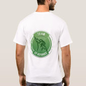 Team CF Advance Mannen T-Shirt (Achterkant)