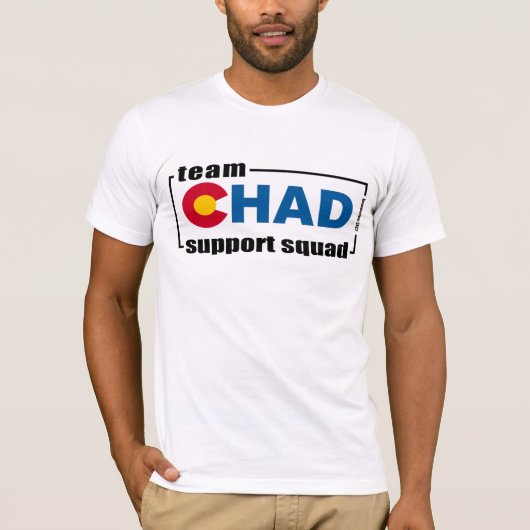 Team Chad- Mannen T-Shirt (Voorkant)