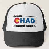 Team Chad- Trucker Hat Trucker Pet (Voorkant)