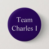 Team Charles I Ronde Button 5,7 Cm (Voorkant)