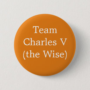 Team Charles V (de Wijs) Ronde Button 5,7 Cm
