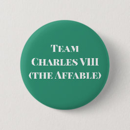 Team Charles VIII (Betaalbaar) Ronde Button 5,7 Cm