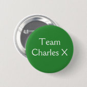 Team Charles X Ronde Button 5,7 Cm (Voorkant /achterkant)
