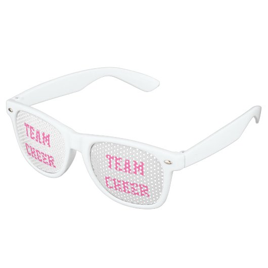 Team Cheer Sunbribril Retro Zonnebril (Gekanteld)