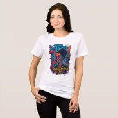 Team Cherokee Onbreekbare Tour Dames T-shirt (Wit) (Voorkant volledig)