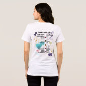 Team Cherokee Onbreekbare Tour Dames T-shirt (Wit) (Achterkant volledig)