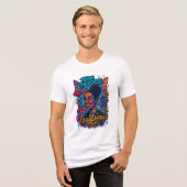 Team Cherokee Onbreekbare Tour Heren T-shirt (Wit) (Voorkant volledig)