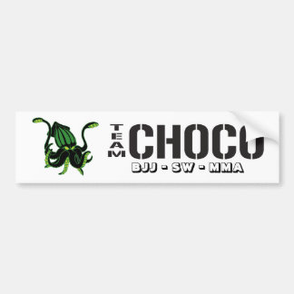 Team-Choco-Bumperstickers Bumpersticker