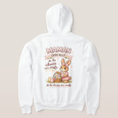 Team Chocolat-trui met capuchon Hoodie (Laag Achter)