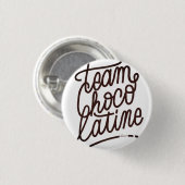 Team Chocolatine Ronde Button 3,2 Cm (Voorkant /achterkant)