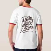 Team Chocolatine T-shirt (Achterkant volledig)