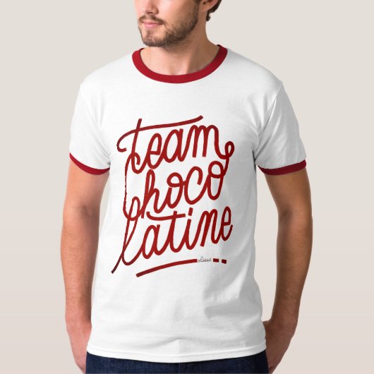 Team Chocolatine T-shirt (Voorkant)