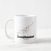 Team Cholesterol (Cholesterol Chemical Molecule) Koffiemok (Links)