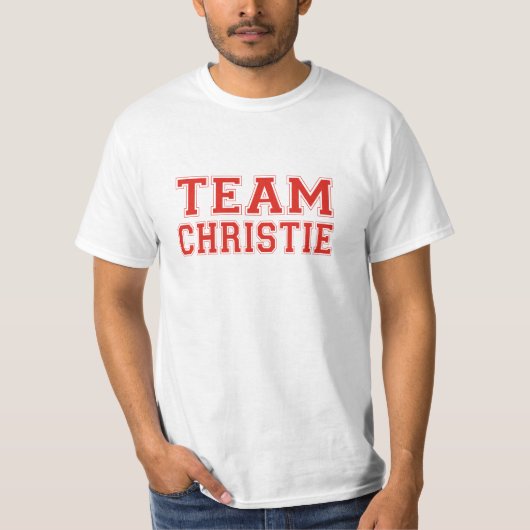 TEAM CHRISTIE T-SHIRT (Voorkant)