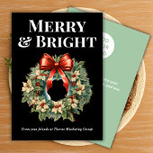 Team Christmas Kaart in het zwart