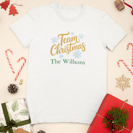 Team Christmas | Matching Family Holiday T-shirt