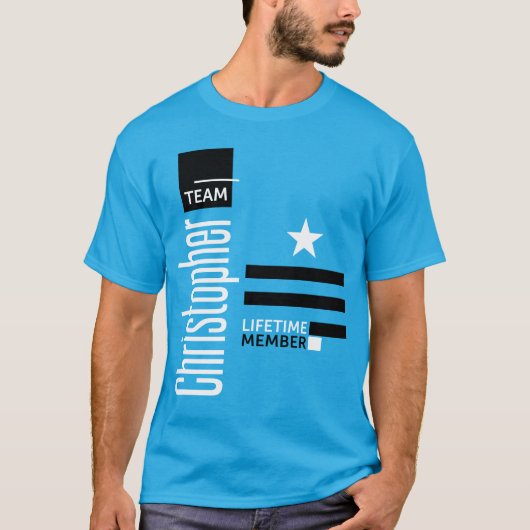 Team Christopher T-shirt (Voorkant)