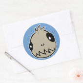 Team Chupacabra Ronde Sticker (Envelop)