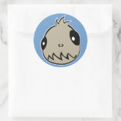 Team Chupacabra Ronde Sticker (Tas)