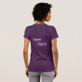 Team Clary T-shirt (Achterkant volledig)