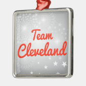 Team Cleveland Metalen Ornament (Links)